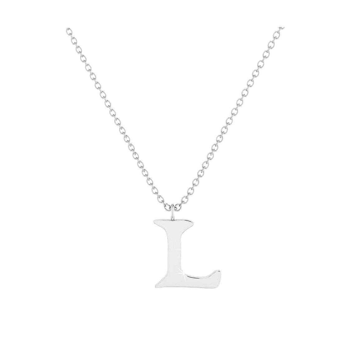L - Letter Name Necklace Initial Necklace